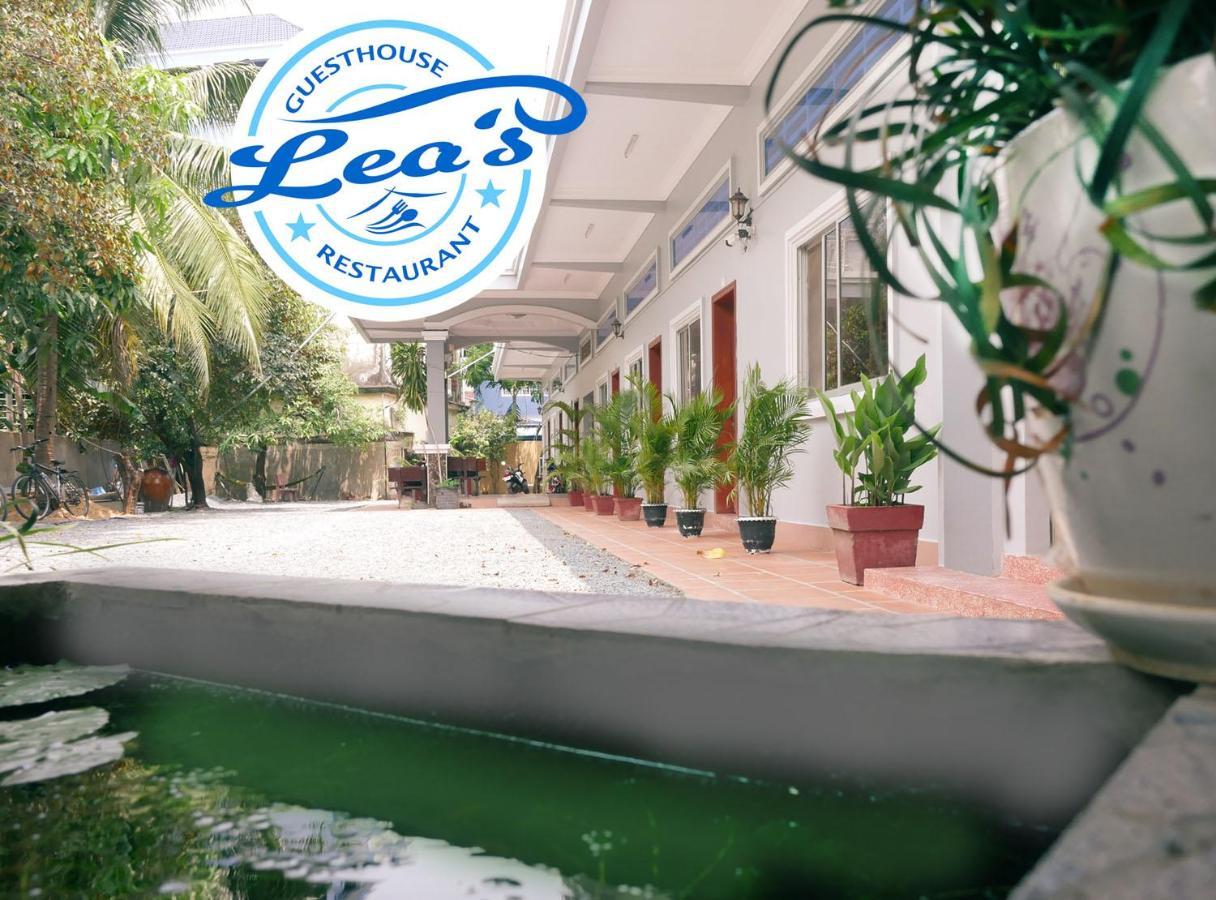 Lea'S Guesthouse And Restaurant Kampot Exterior photo